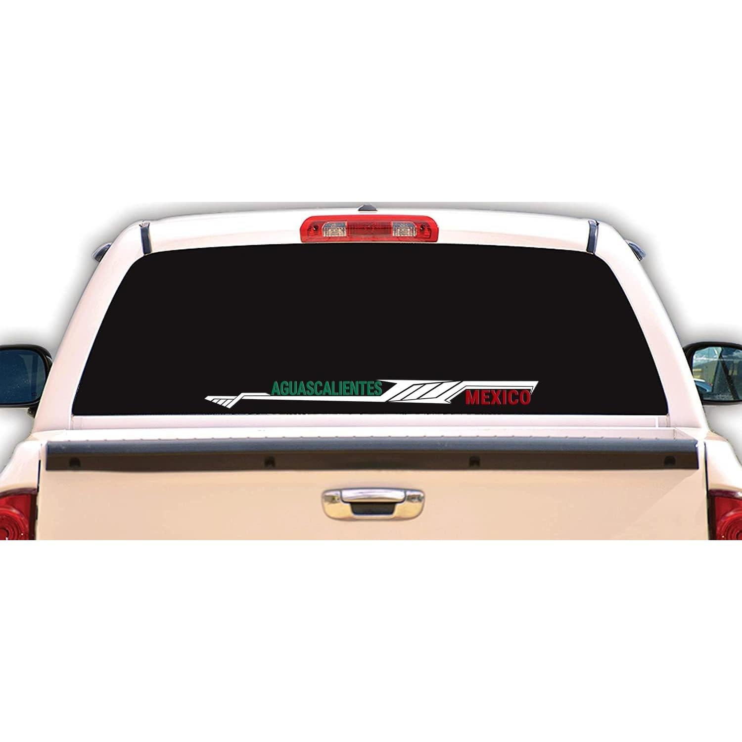 Calcomanía Vinilo Aguascalientes México 38.1 cm para Camión