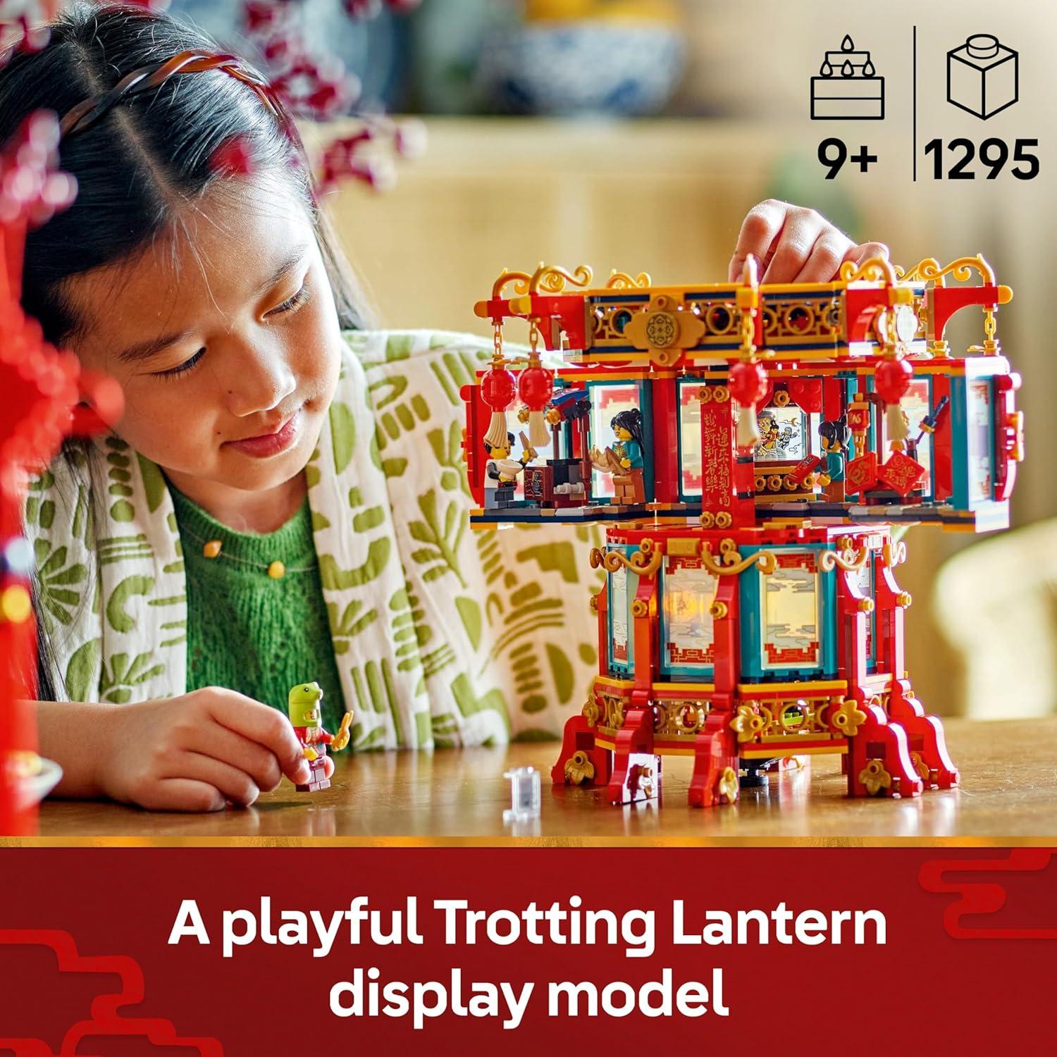 LEGO Linterna Trottante Festival de Primavera 80116 - 1295 Piezas