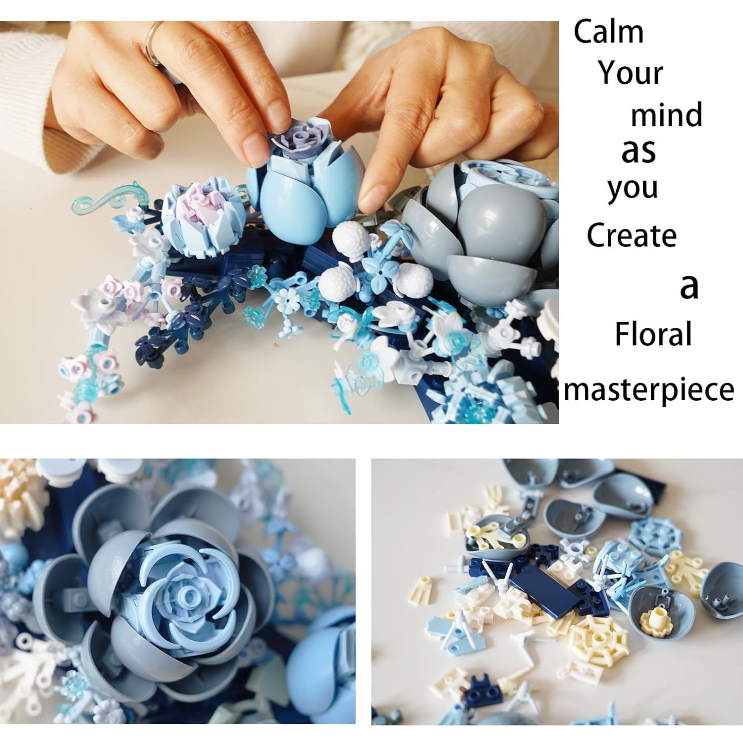 Bloques de Construcción STADREWVY Luna Creciente 934 Piezas