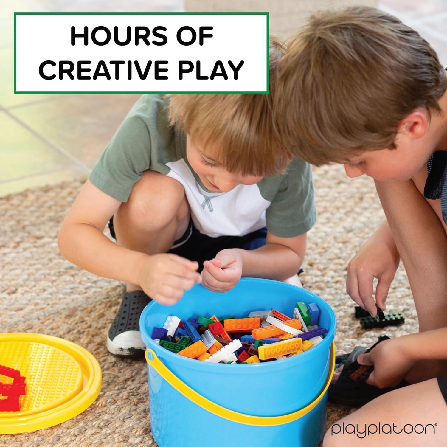 Juego de Bloques de Construcción 1100 Piezas Play Platoon