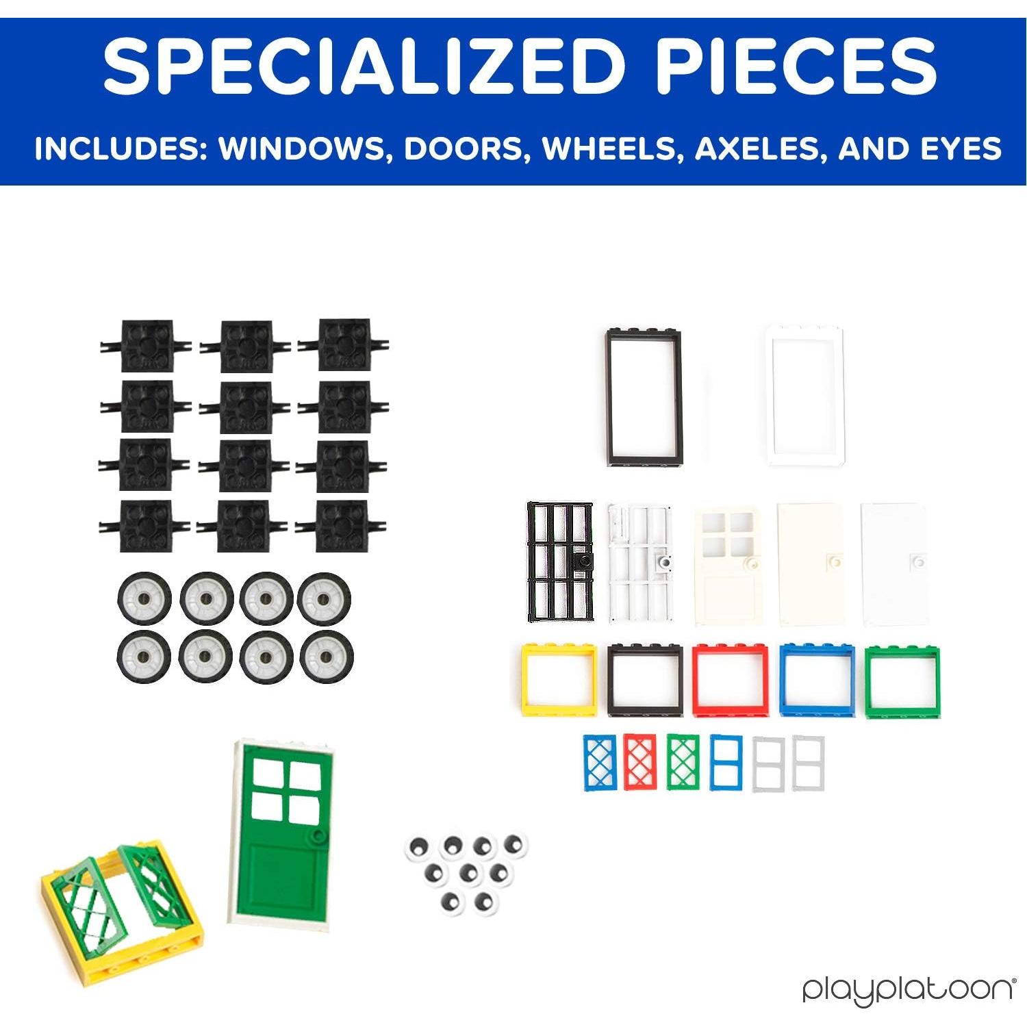 Juego de Bloques de Construcción 1100 Piezas Play Platoon