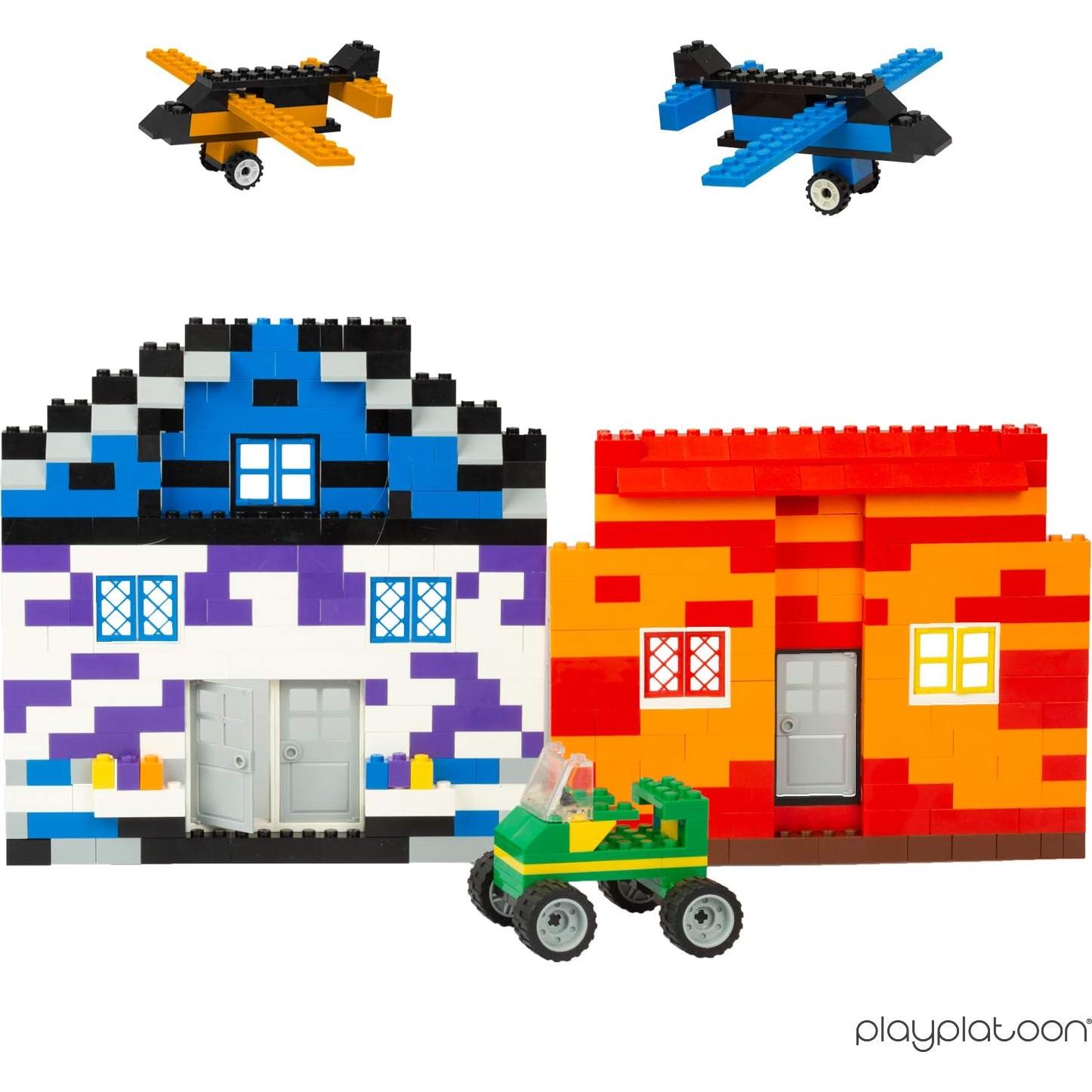 Juego de Bloques de Construcción 1100 Piezas Play Platoon