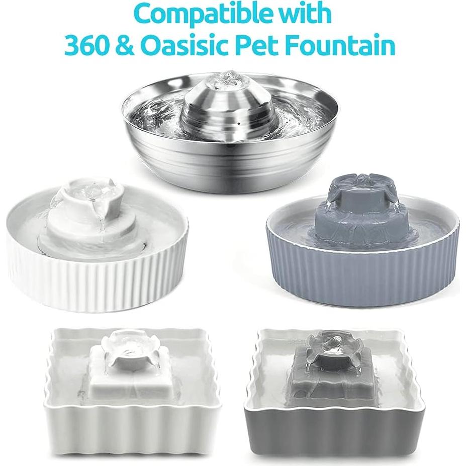 Filtros de Reemplazo para Fuente de Agua NautyPaws 10 Pack