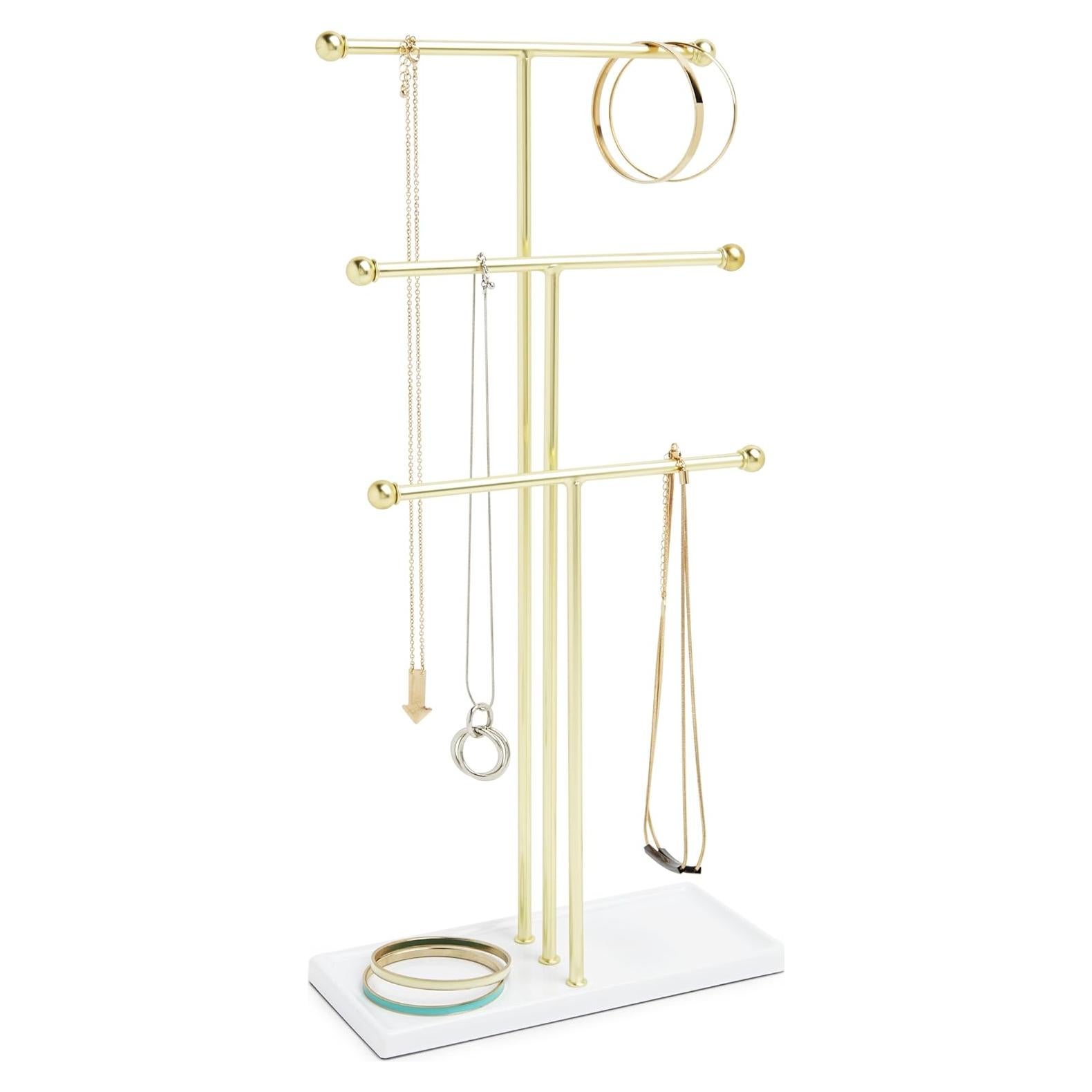 Organizador de Joyería Colgante Umbra Trigem 3 Niveles 48 cm