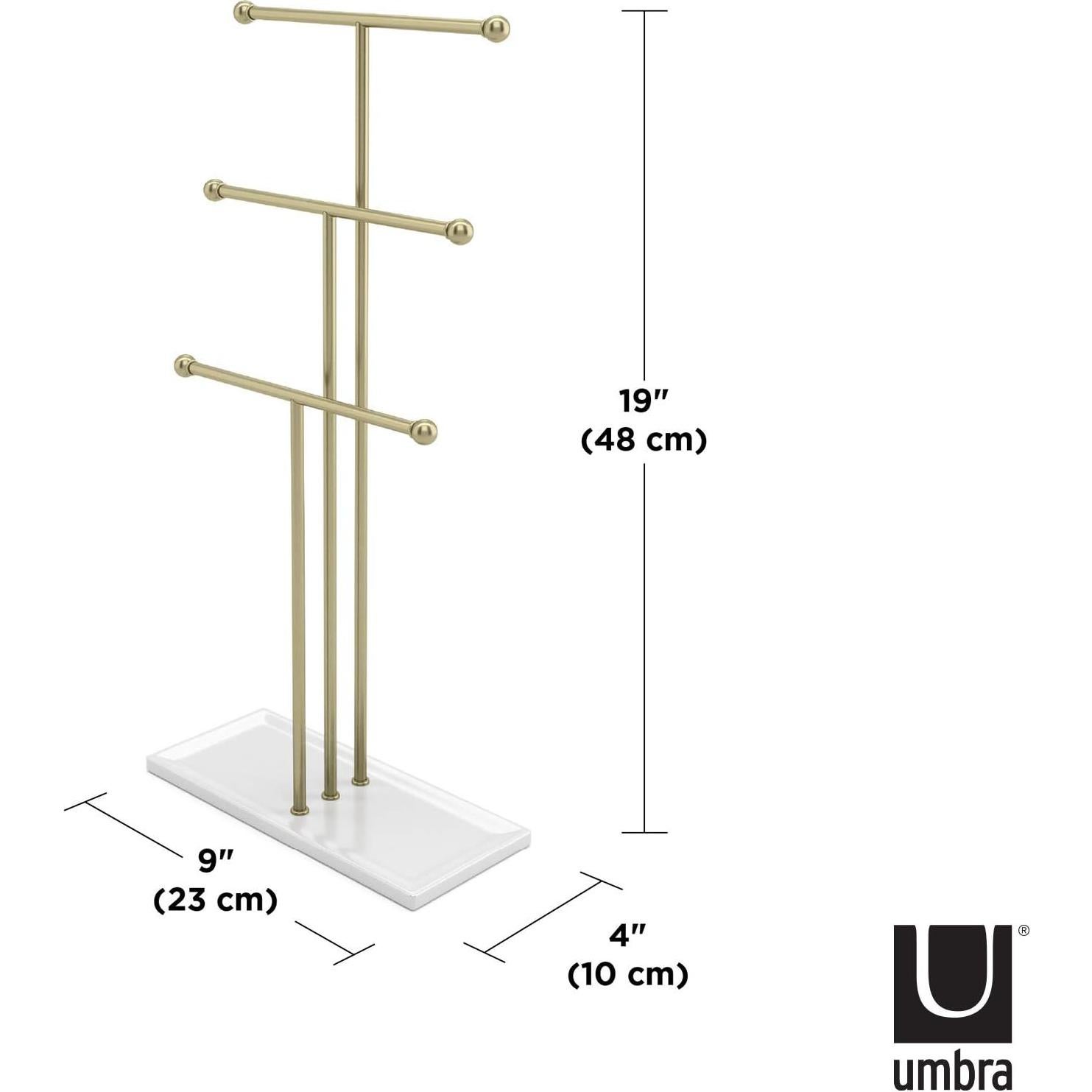 Organizador de Joyería Colgante Umbra Trigem 3 Niveles 48 cm