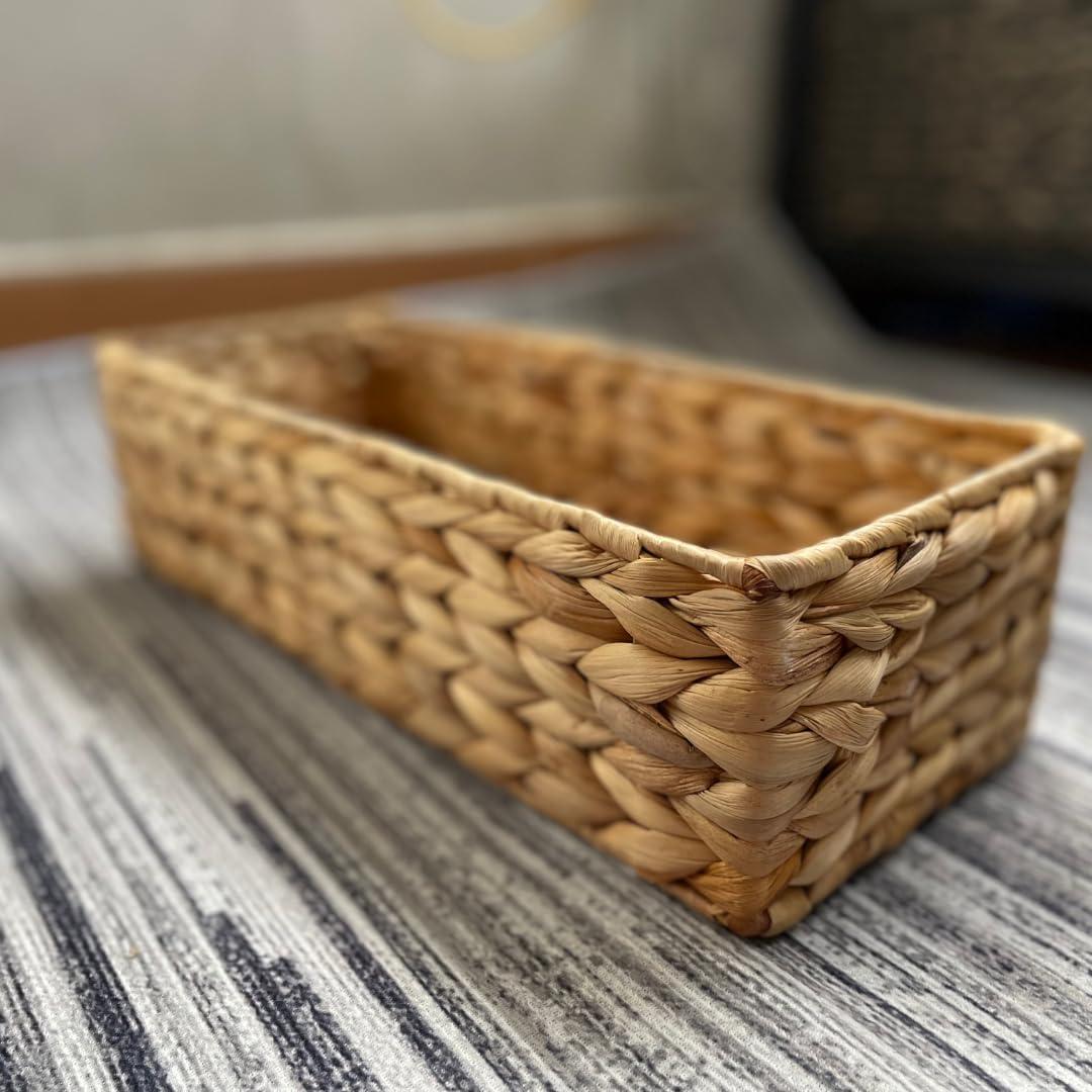 Juego de 3 Soportes de Papel Higiénico M4DECOR de Mimbre