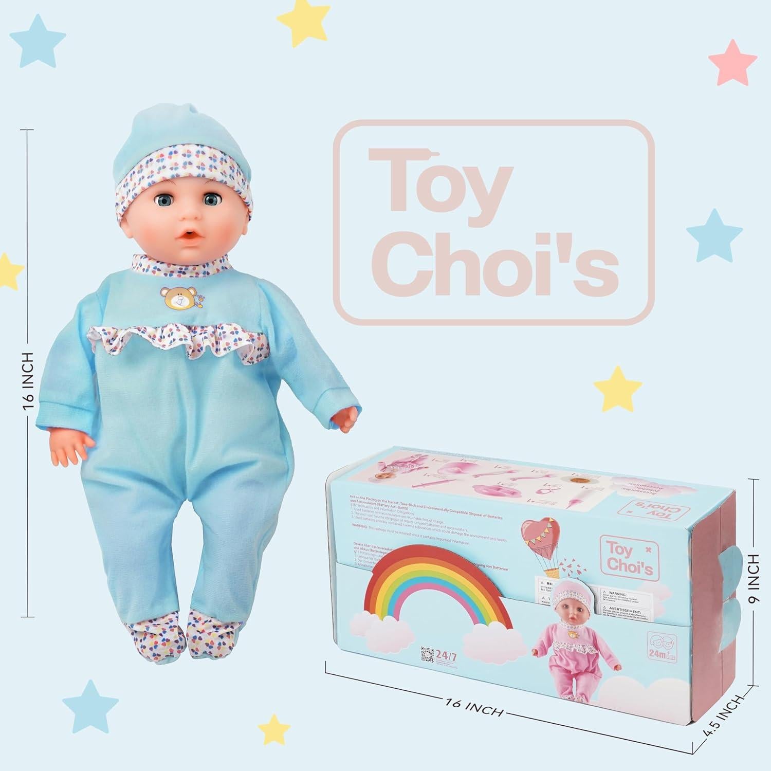 Muñeca Interactiva Toy Choi 40 cm con Sonidos y Accesorios