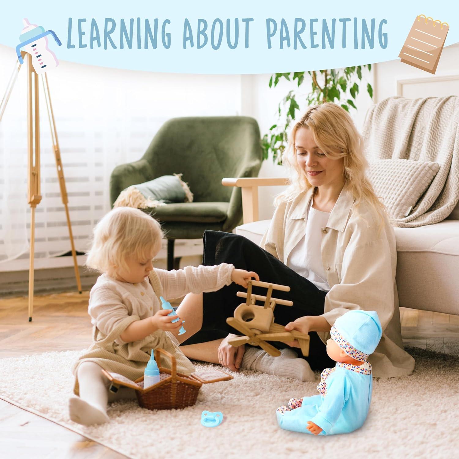 Muñeca Interactiva Toy Choi 40 cm con Sonidos y Accesorios