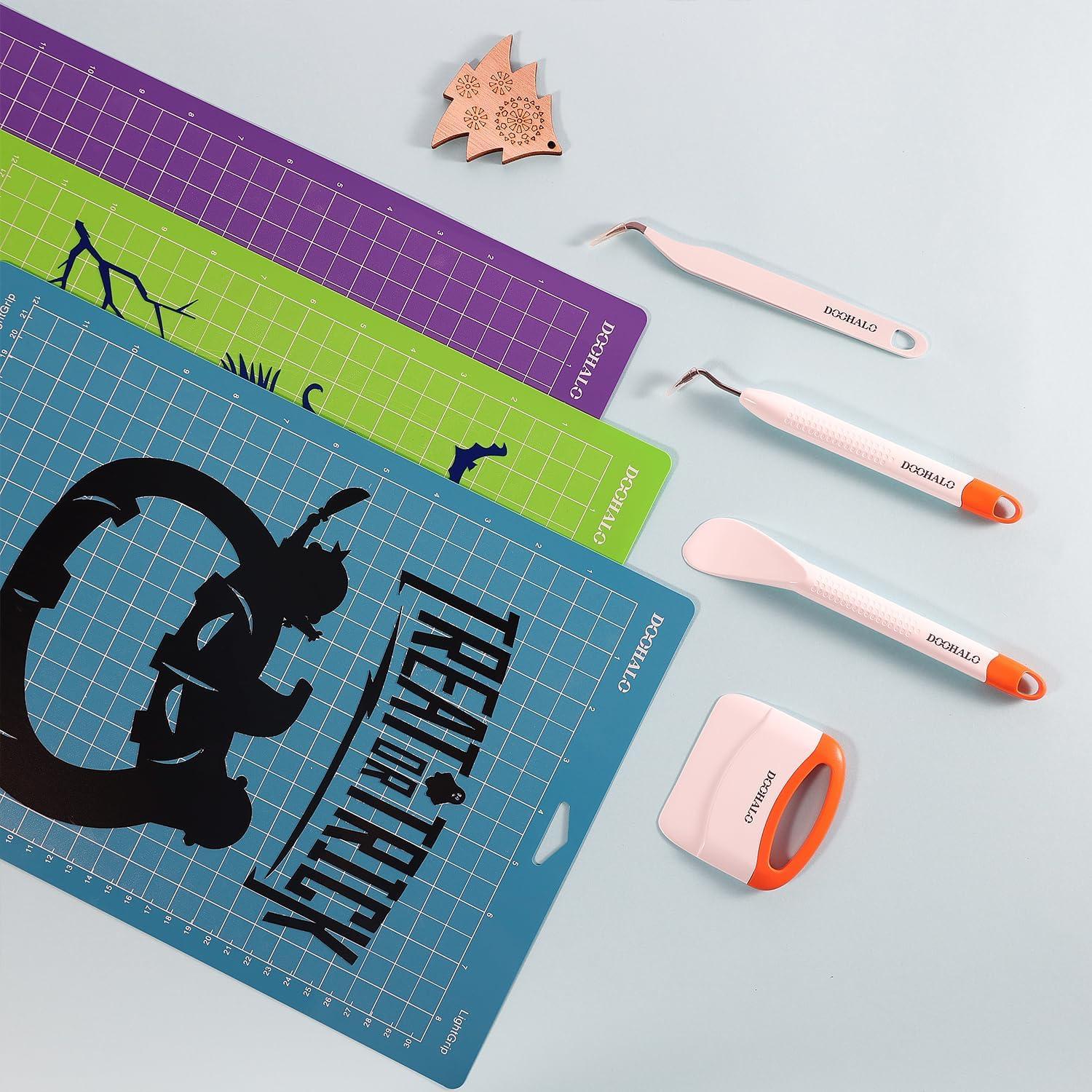 Alfombrillas de Corte DOOHALO para Cricut Joy Xtra - 3 Variedades