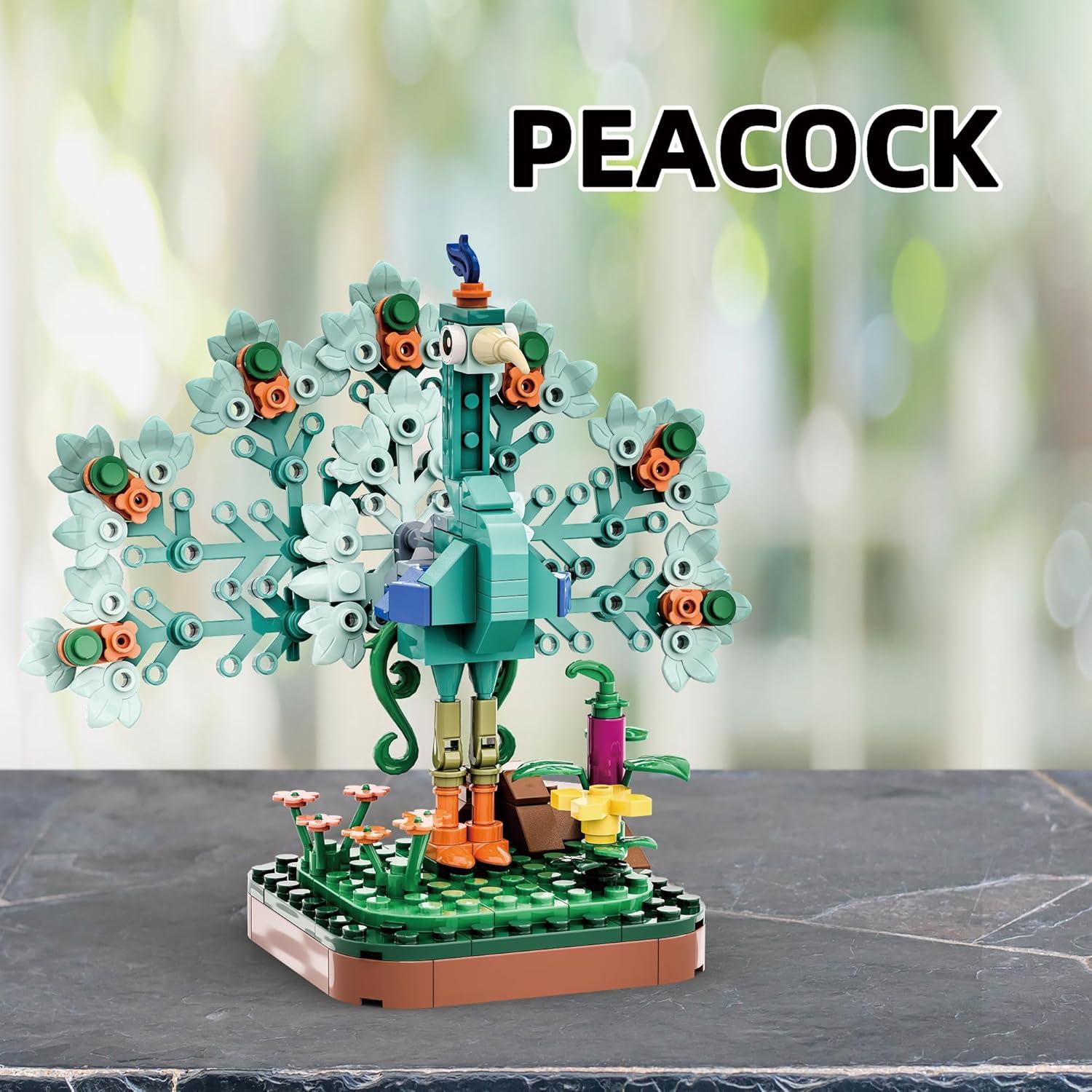 Apostrophe Games Kit de Bloques Aves 900 Piezas 6 Modelos