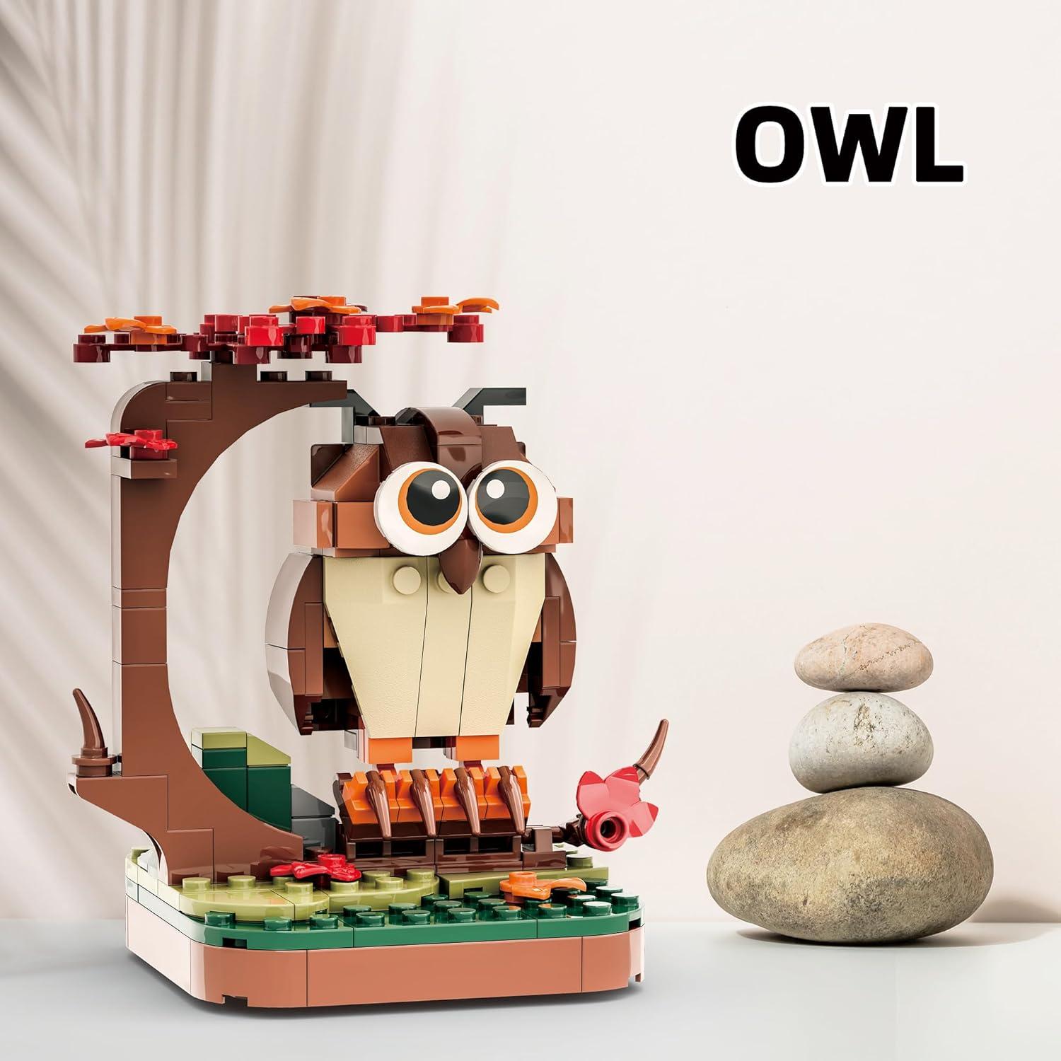 Apostrophe Games Kit de Bloques Aves 900 Piezas 6 Modelos