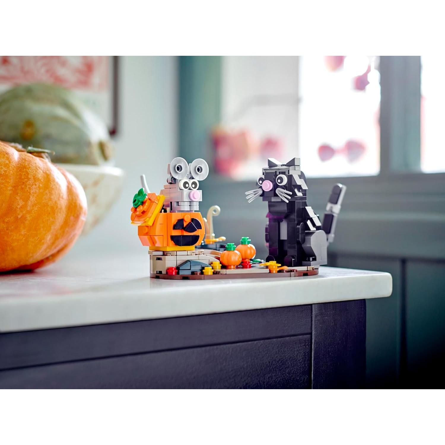 LEGO Gato y Ratón de Halloween 40570 Decoración 328 Piezas