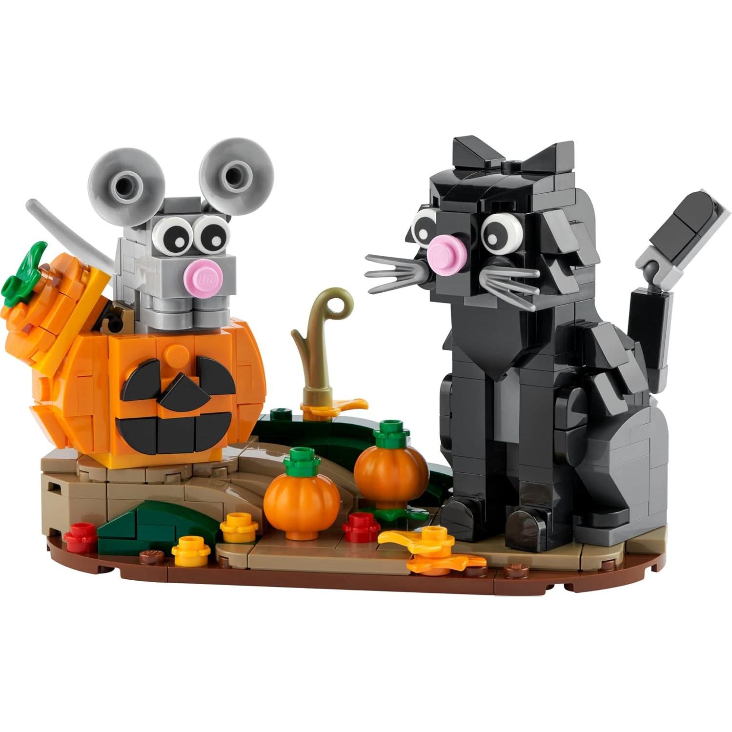 LEGO Gato y Ratón de Halloween 40570 Decoración 328 Piezas