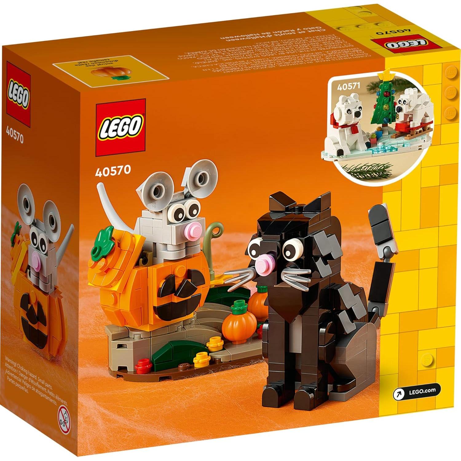 LEGO Gato y Ratón de Halloween 40570 Decoración 328 Piezas