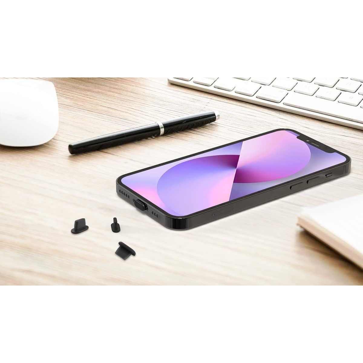 20 Tapones Anti Polvo para iPhone 14, 13, 12, 11 y más