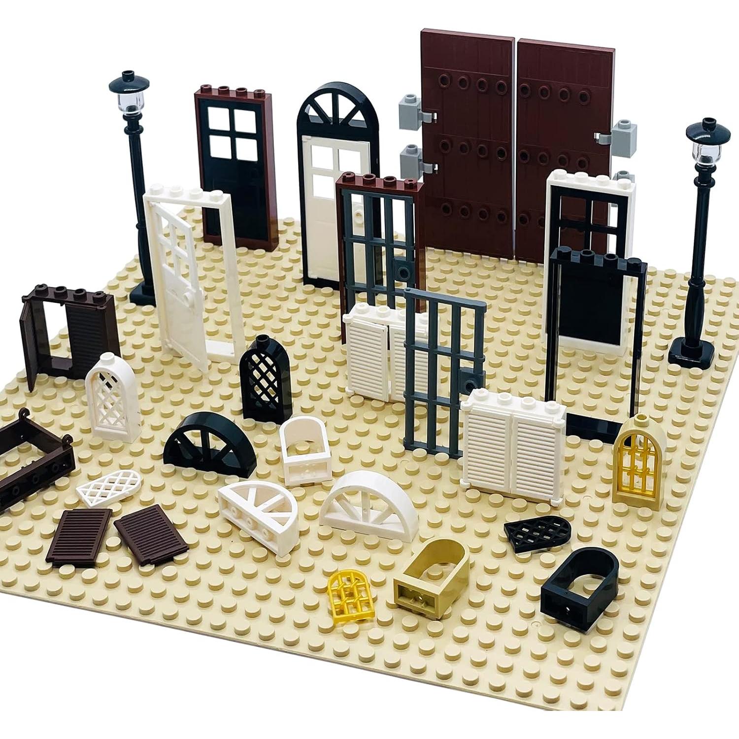 Kit de Accesorios para Ladrillos de Construcción - 52 Piezas