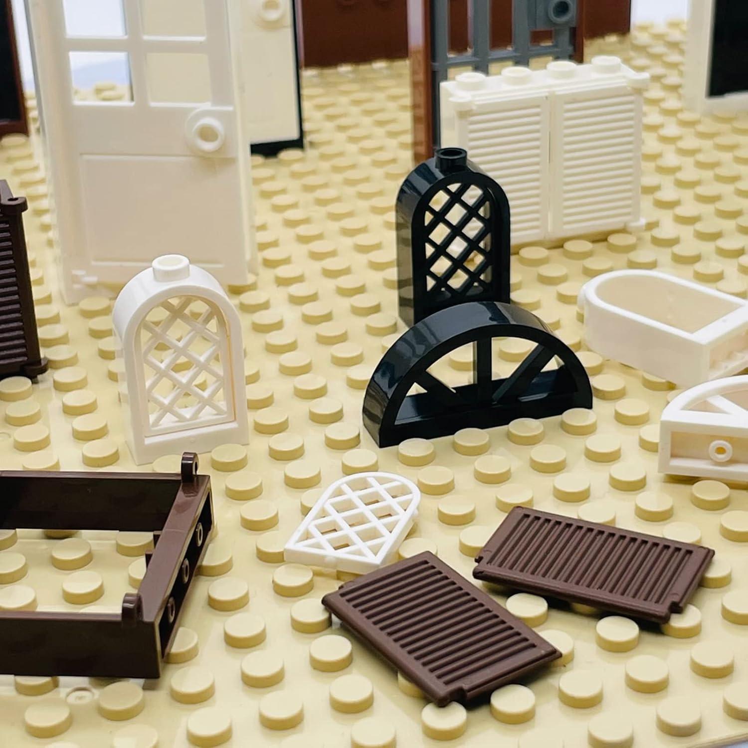 Kit de Accesorios para Ladrillos de Construcción - 52 Piezas