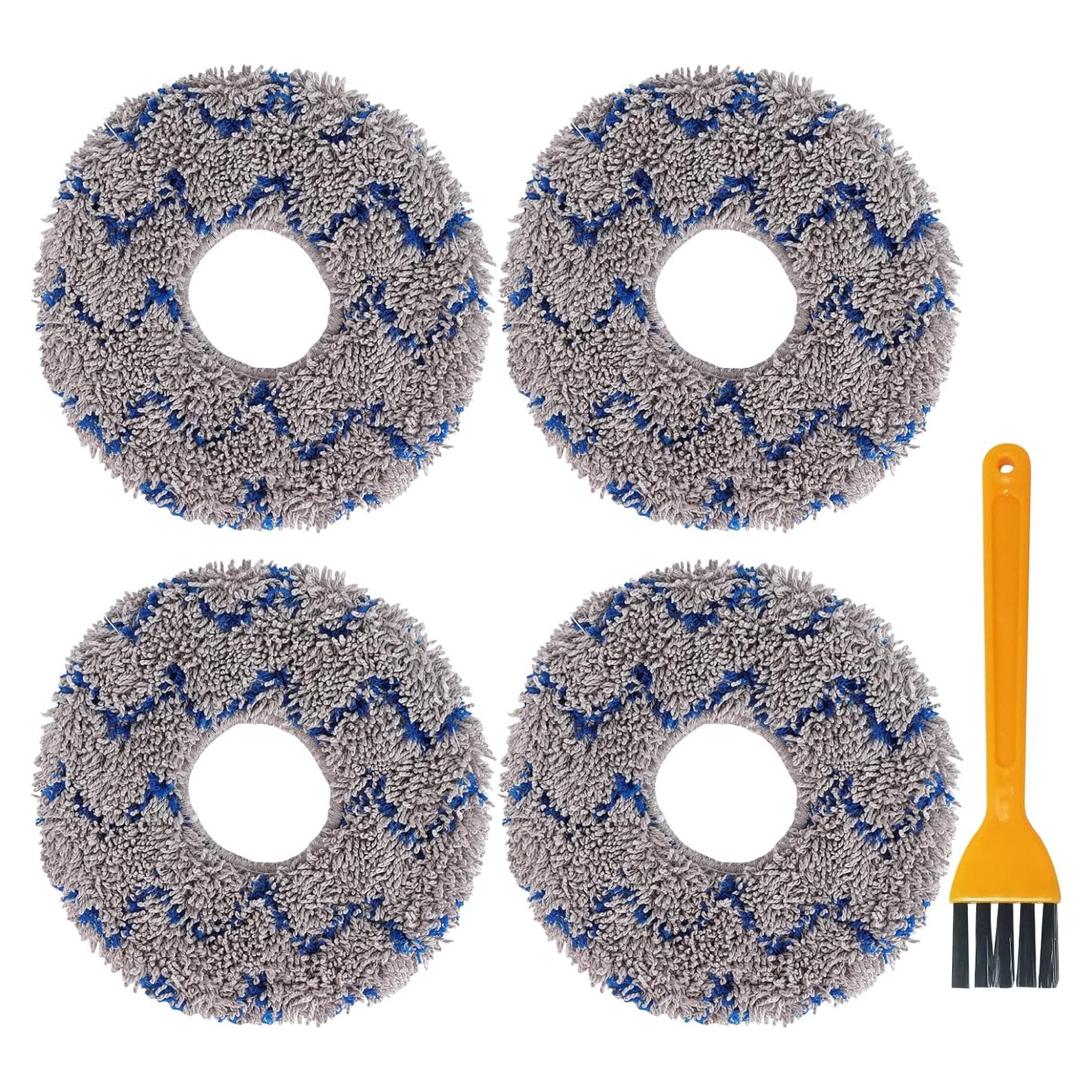 Paños de Mopa Reutilizables Sgizoku para Ecovacs Deebot - 4 Pzs