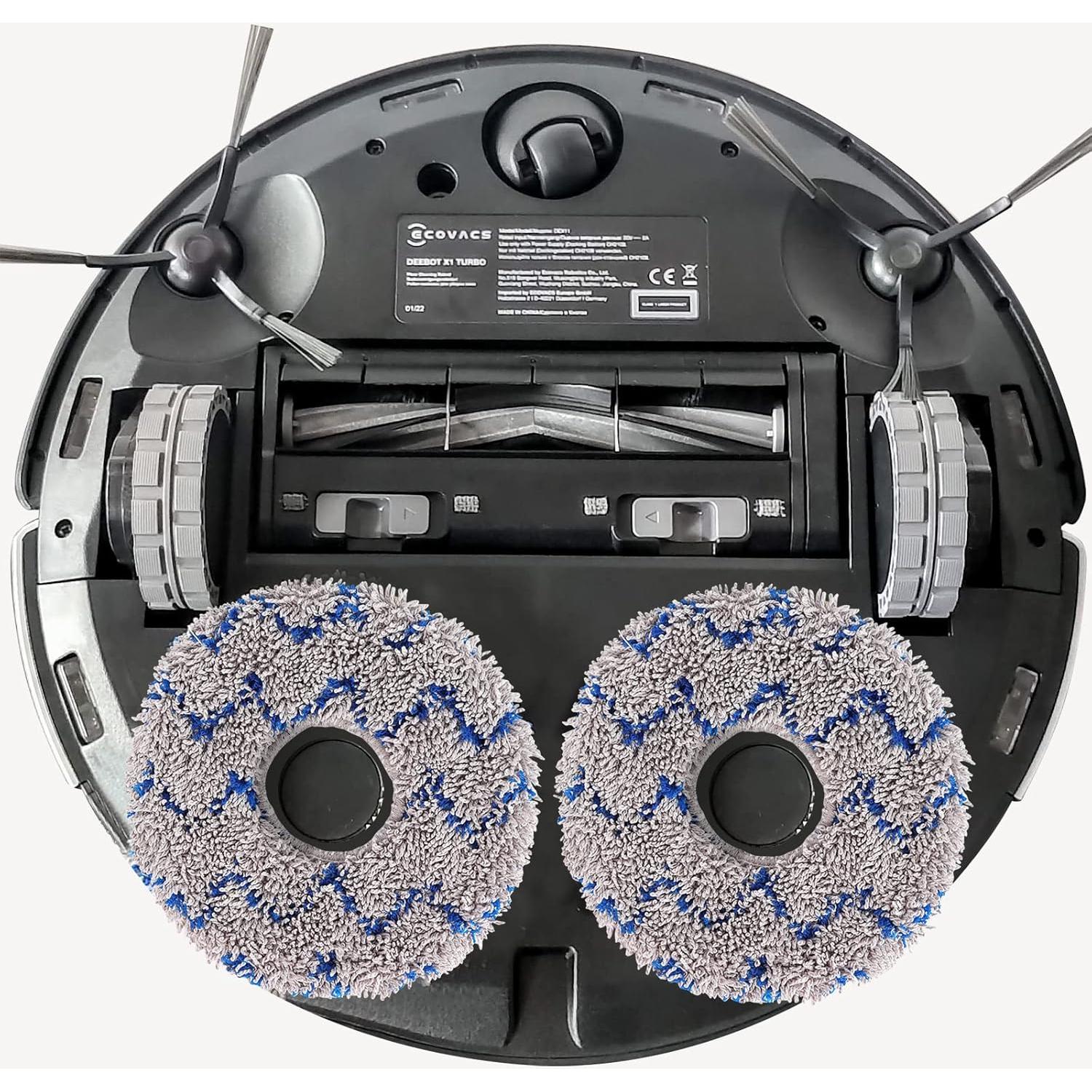 Paños de Mopa Reutilizables Sgizoku para Ecovacs Deebot - 4 Pzs