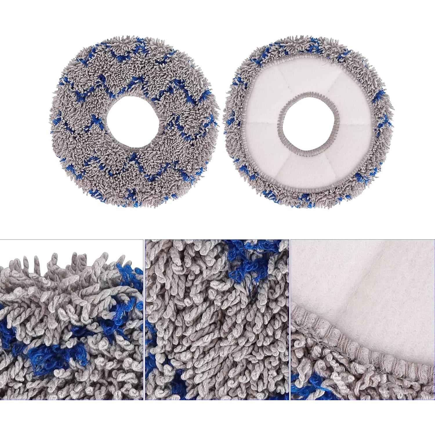 Paños de Mopa Reutilizables Sgizoku para Ecovacs Deebot - 4 Pzs