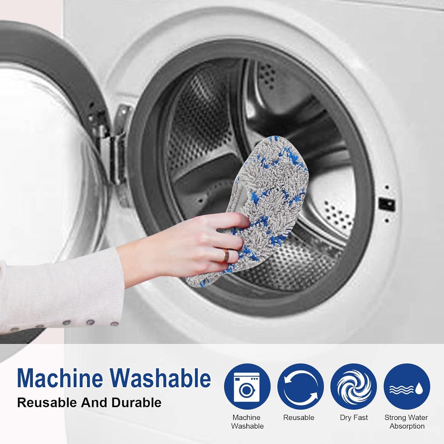 Paños de Mopa Reutilizables Sgizoku para Ecovacs Deebot - 4 Pzs