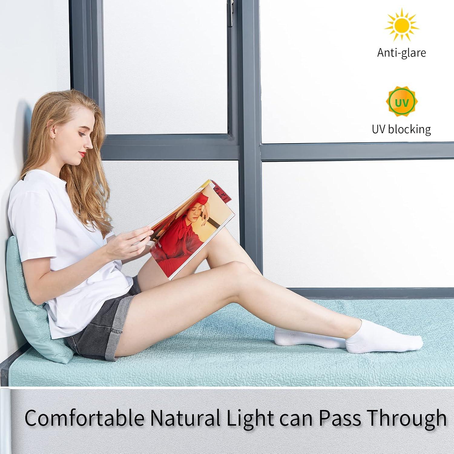 Película de Ventana Esmerilada xiawei 44.5cm x 200cm con Herramientas