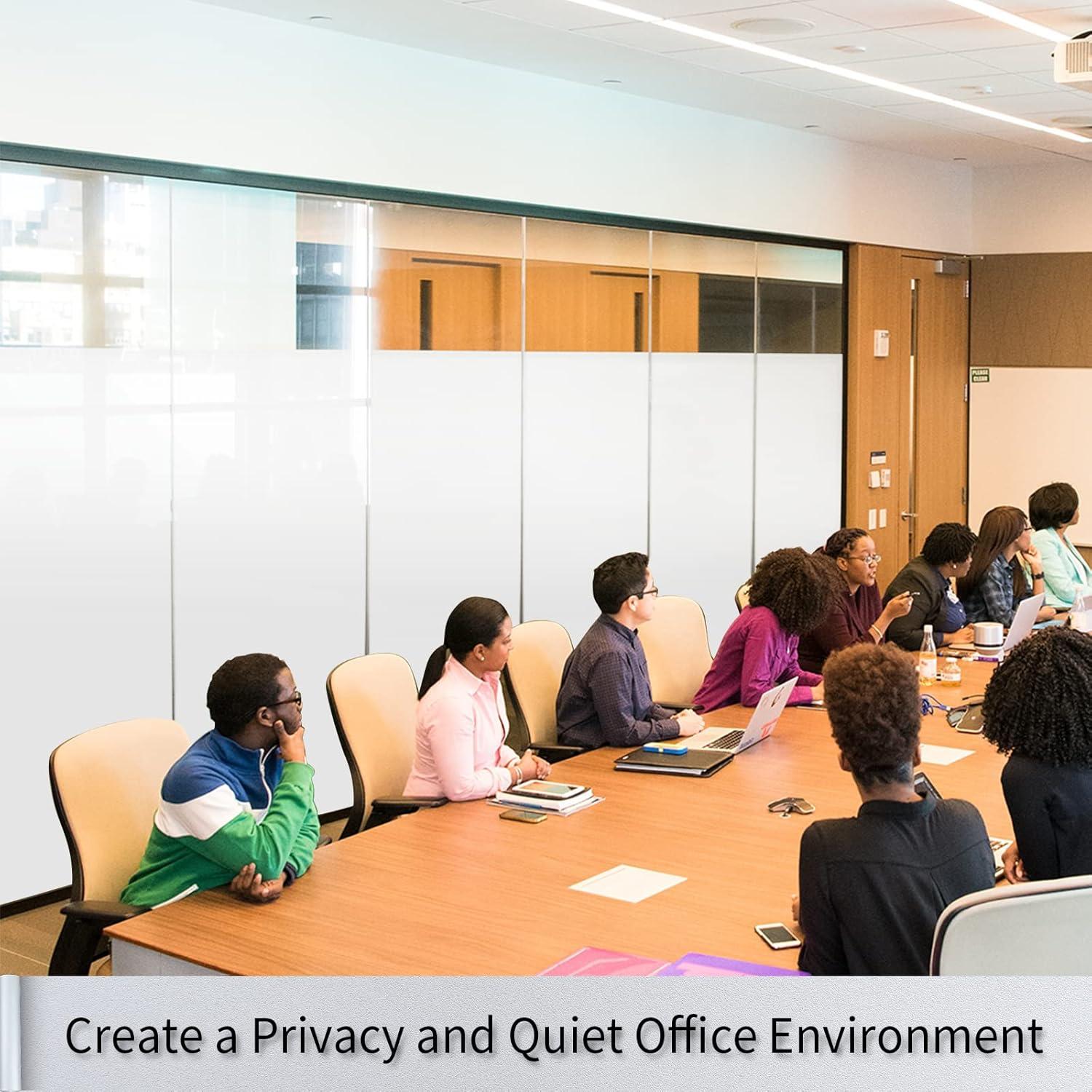 Película de Ventana Esmerilada xiawei 44.5cm x 200cm con Herramientas