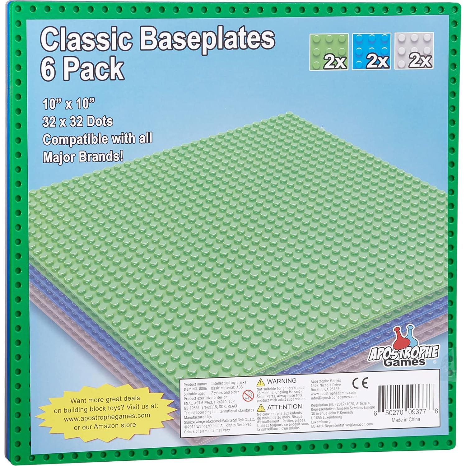 Placas Base Apostrophe Games Paquete de 6 - 25,56 cm