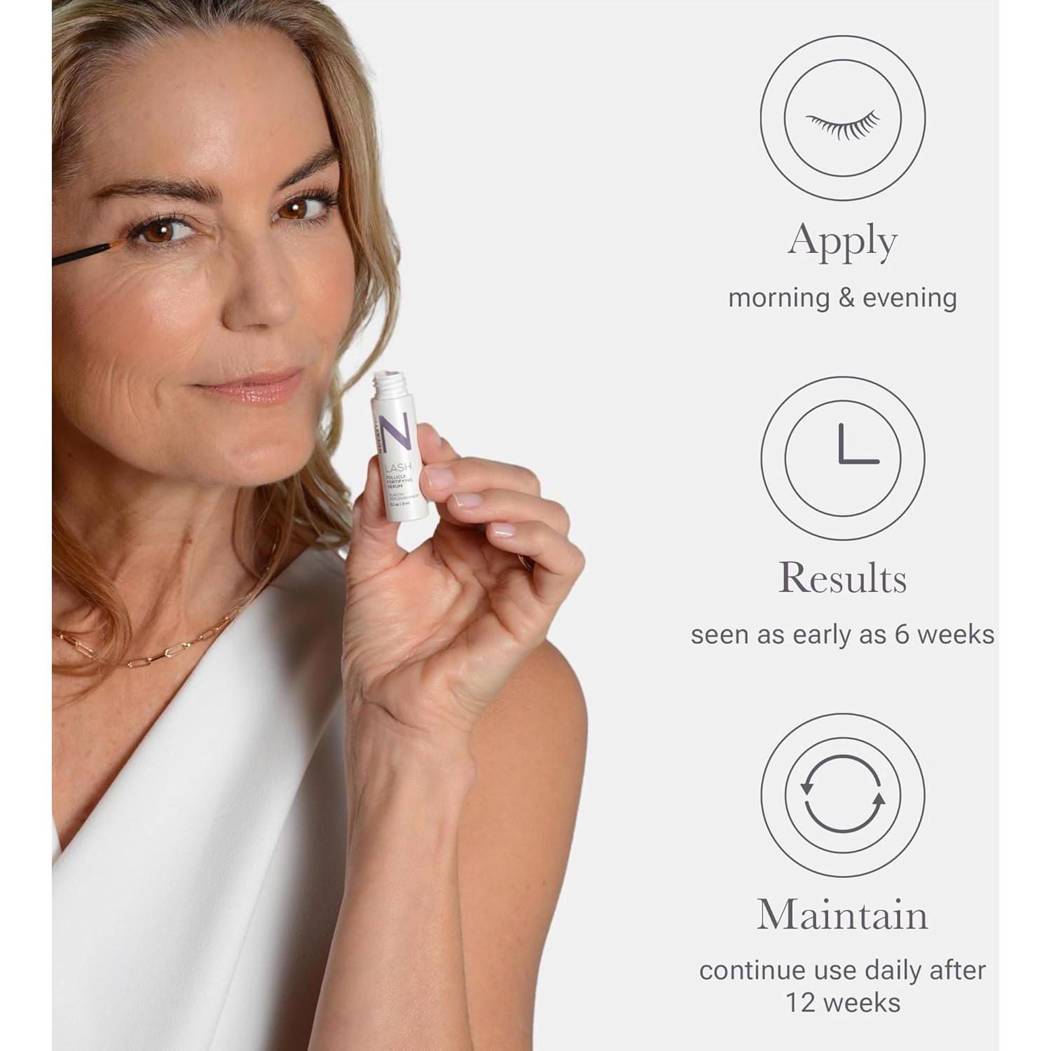 Suero de Pestañas NULASTIN 3 ml Fortificante y Mejorador