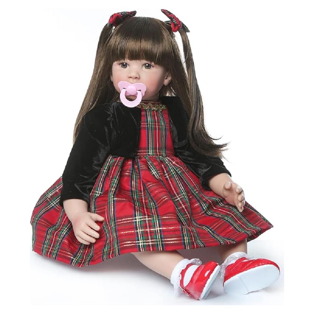 Muñeca Reborn iCradle 60 cm Niña Silicona Realista