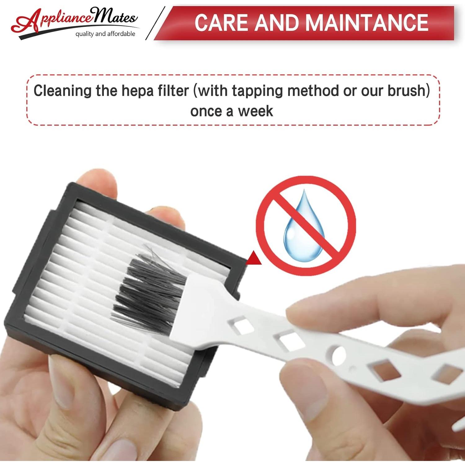 Filtros de Reemplazo HEPA APPLIANCEMATES para iRobot Roomba E/I Series - Paquete de 6