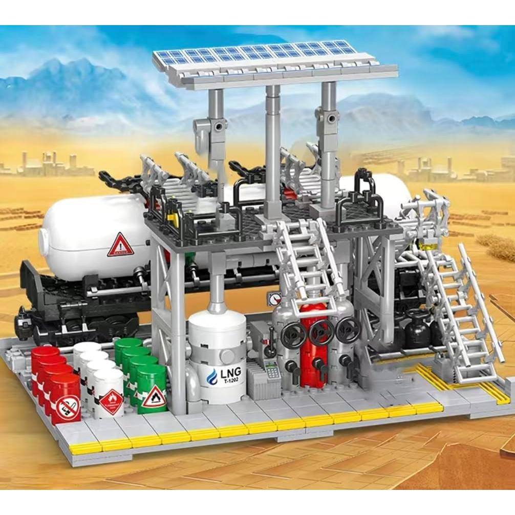 Set de Construcción General Jim Gas Natural 2 Niveles