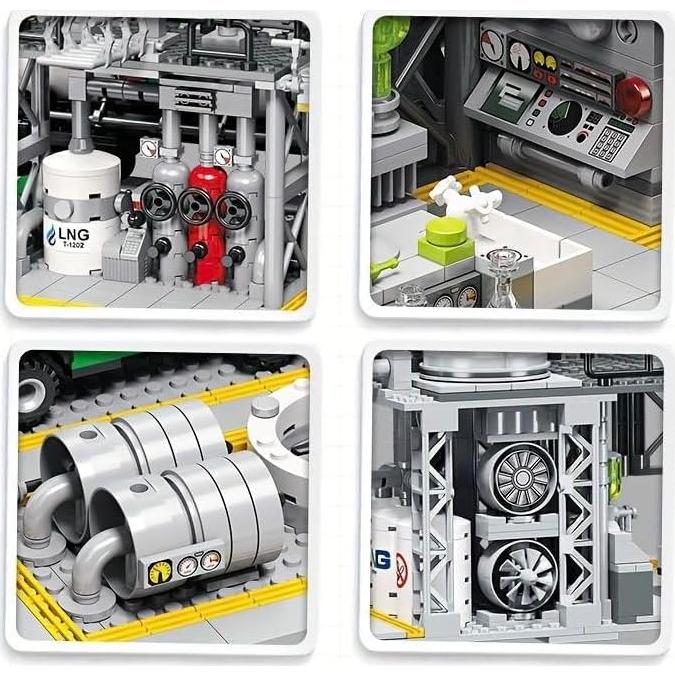 Set de Construcción General Jim Gas Natural 2 Niveles