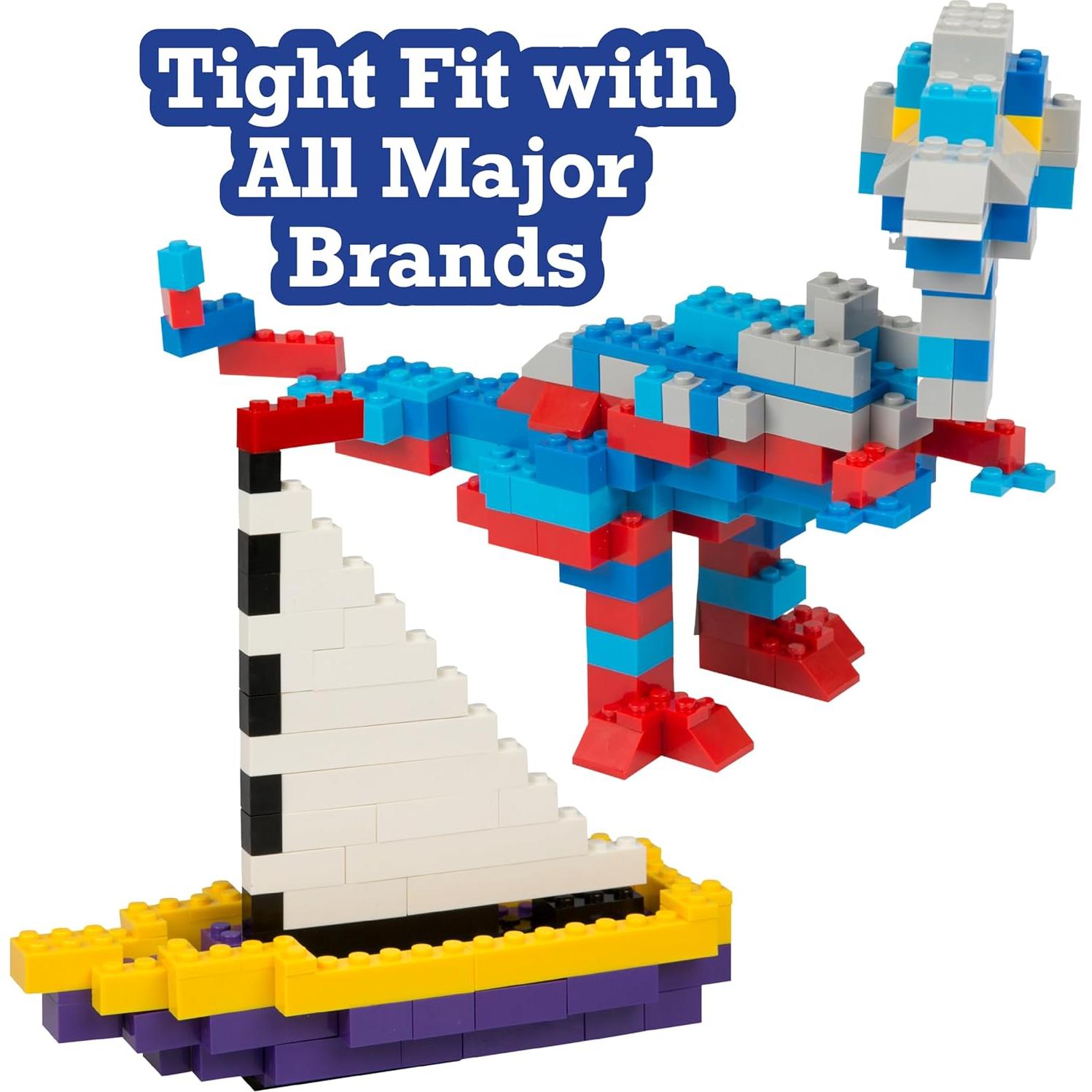 Bloques de Construcción SCS Direct - Set 1000 Piezas - Ideal para Niños