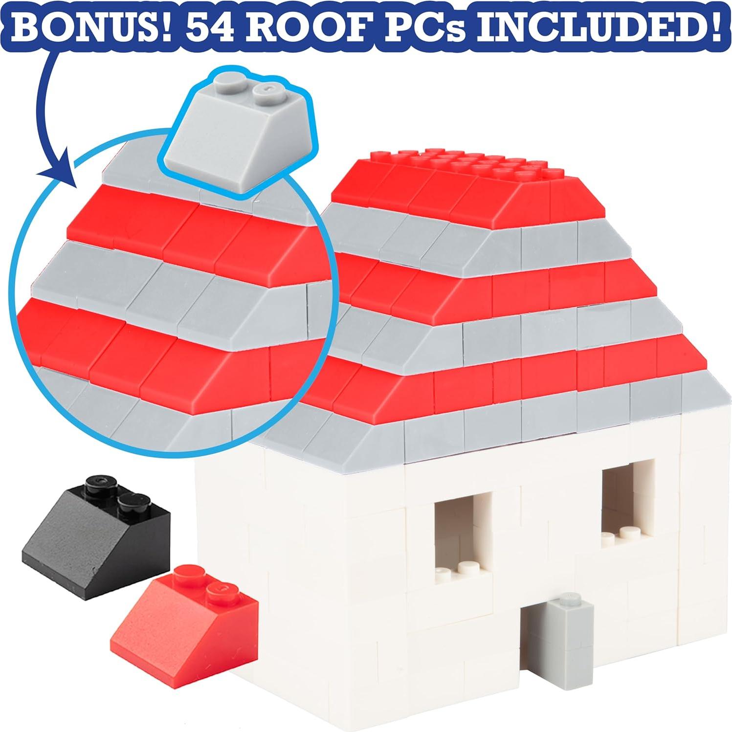 Bloques de Construcción SCS Direct - Set 1000 Piezas - Ideal para Niños