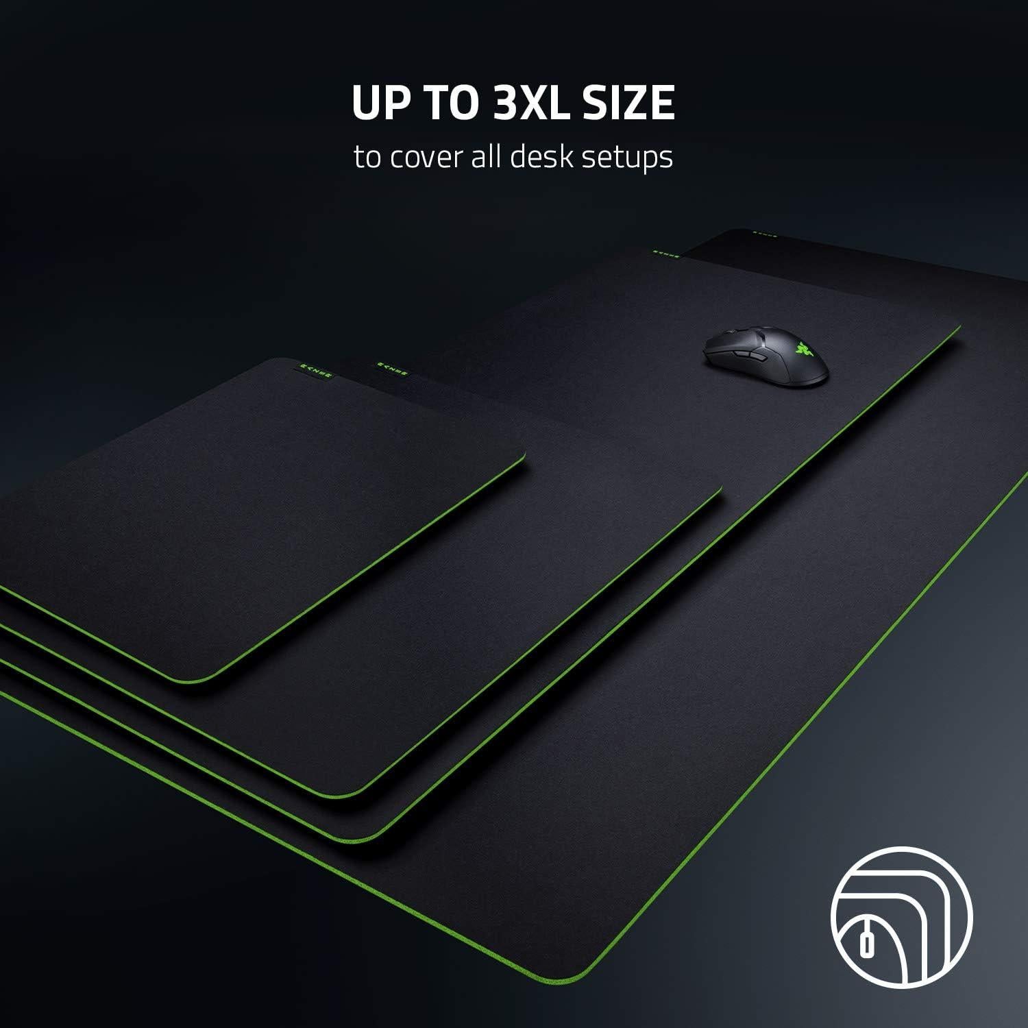 Razer Gigantus V2 Cloth Gaming Mouse Pad (XXL): Thick, High-Density Foam - Non-Slip Base - Classic Black
