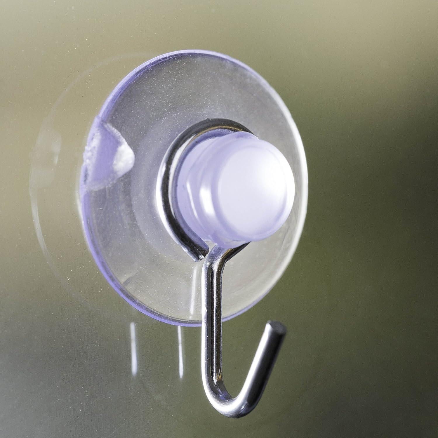 Ventosas Transparentes Hardware Nacional N259-937, Paquete de 5