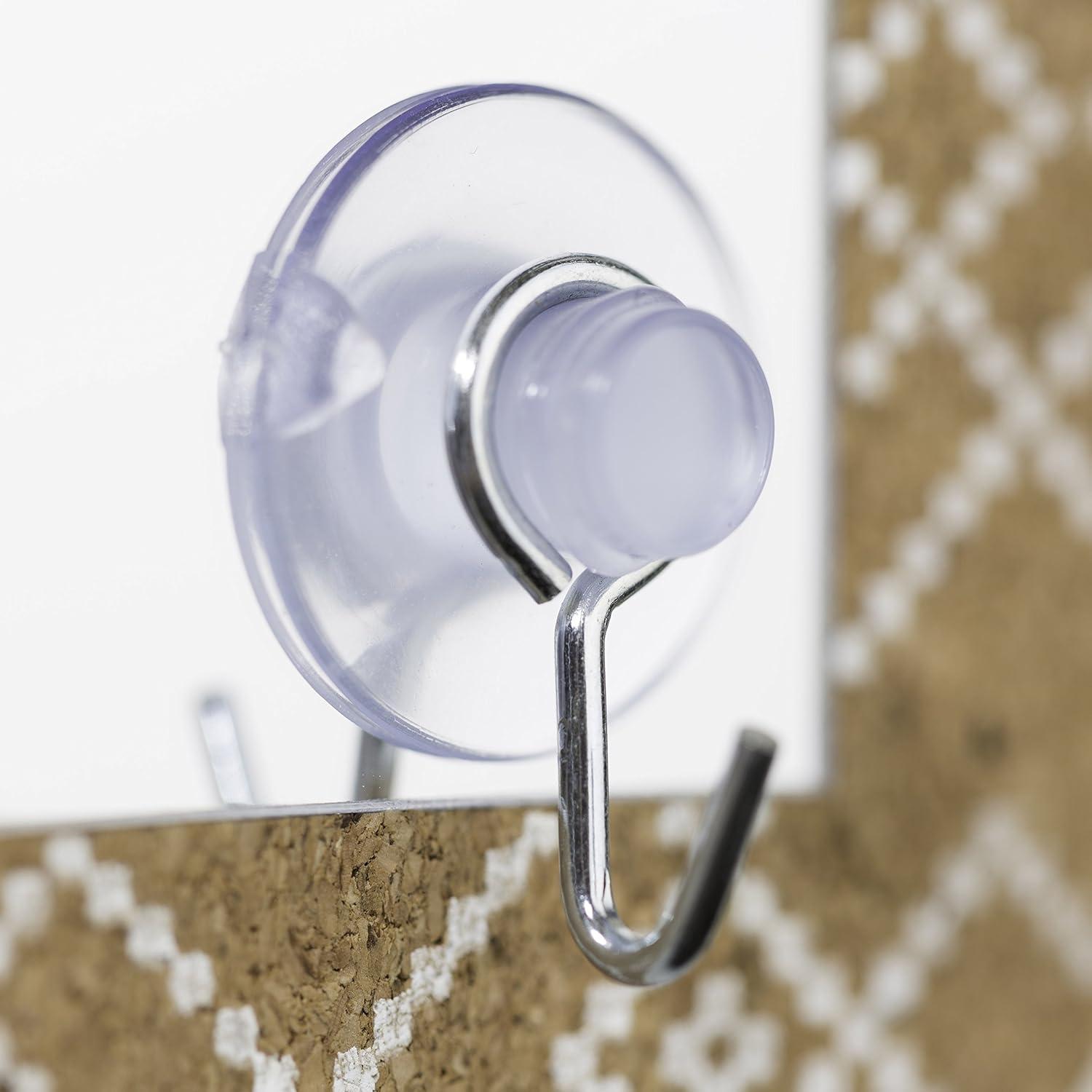 Ventosas Transparentes Hardware Nacional N259-937, Paquete de 5