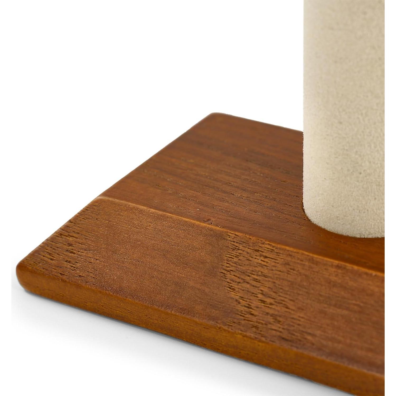 Soporte de exhibición para reloj Oirlv de madera maciza 20x5.5x14 cm