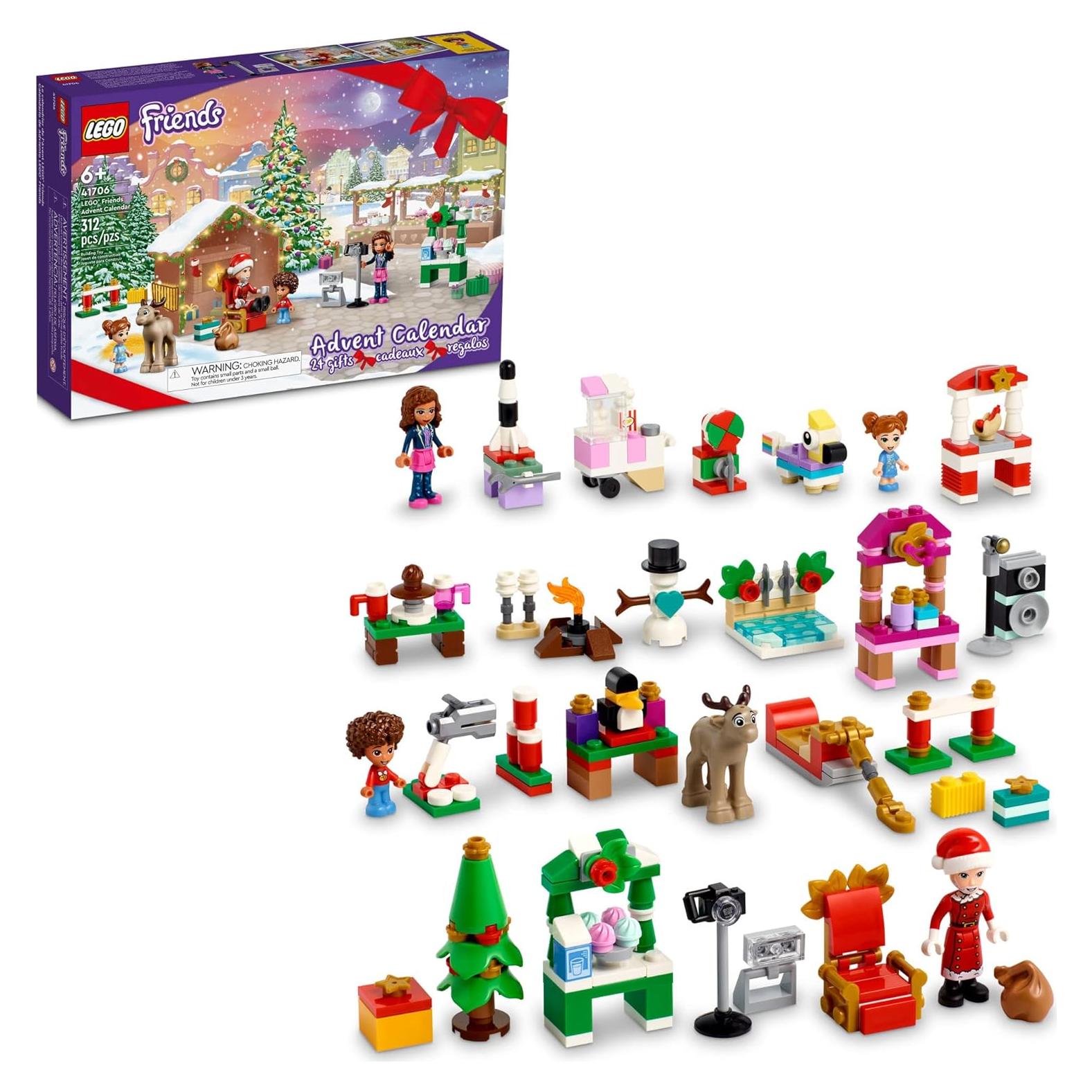 Calendario de Adviento LEGO Friends 2022 41706 24 Regalos
