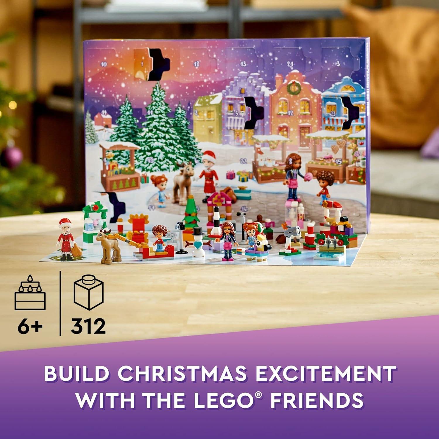 Calendario de Adviento LEGO Friends 2022 41706 24 Regalos