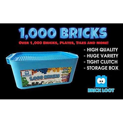 Set de Ladrillos de Construcción Brick Loot 1070 Piezas 6+
