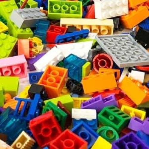 Set de Ladrillos de Construcción Brick Loot 1070 Piezas 6+