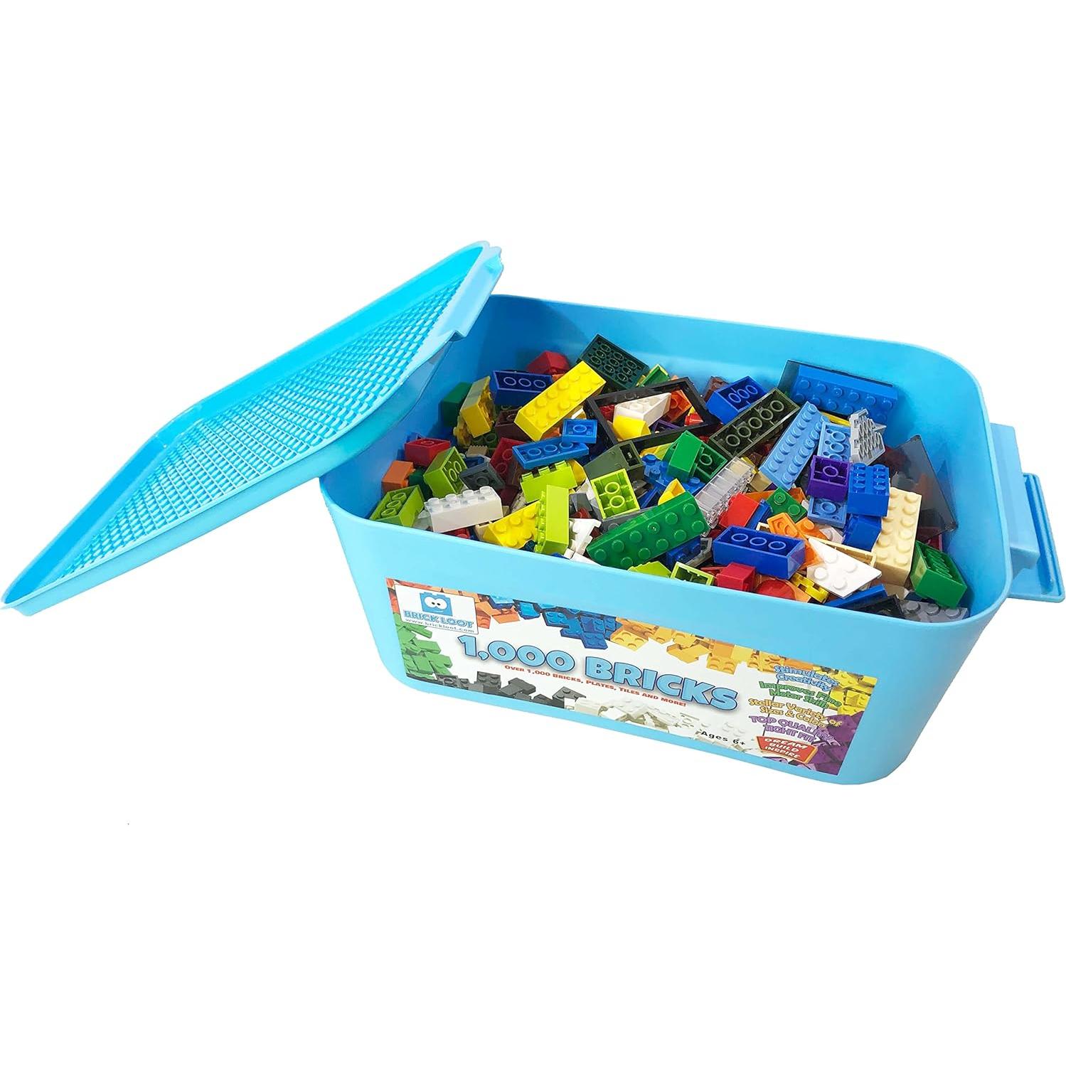 Set de Ladrillos de Construcción Brick Loot 1070 Piezas 6+