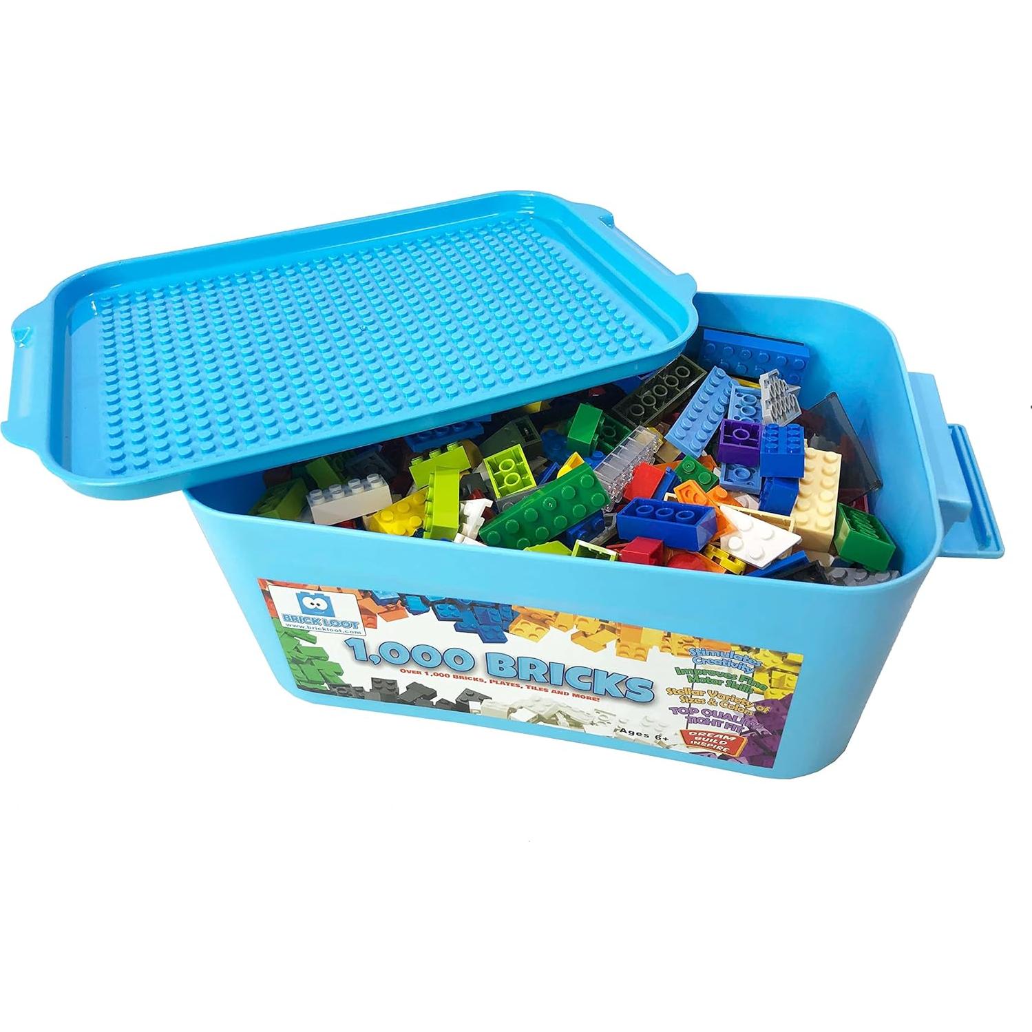 Set de Ladrillos de Construcción Brick Loot 1070 Piezas 6+