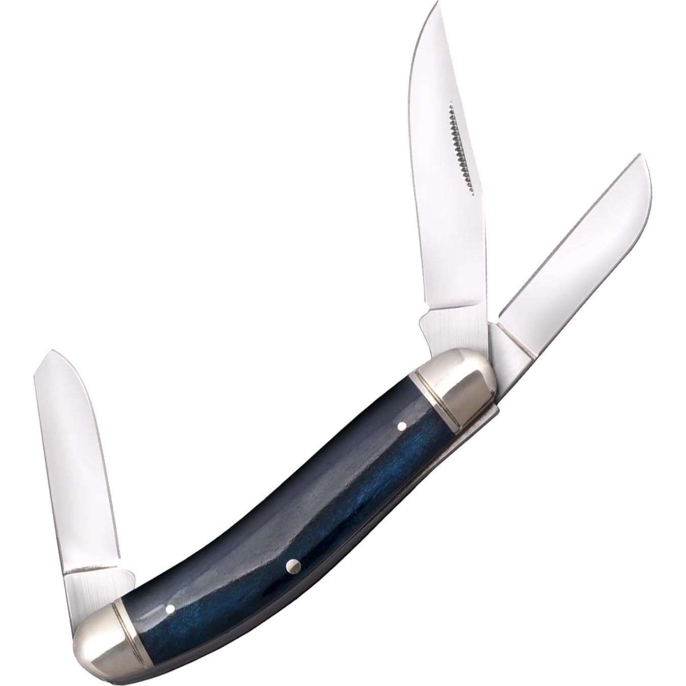 Cuchillo Plegable Cold Steel Gentleman's Stockman 3 Cuchillas