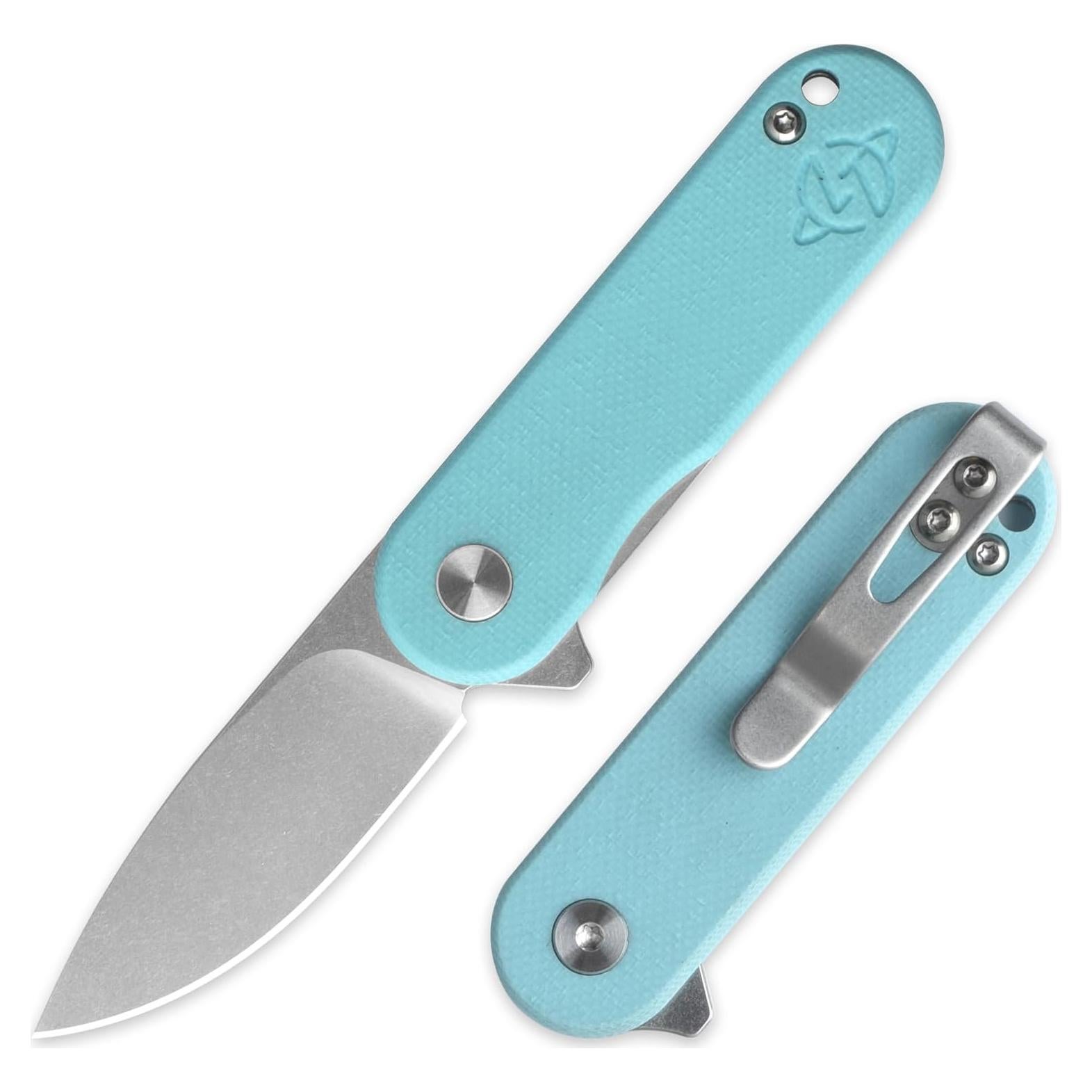 Cuchillo Plegable OLITANS G048 D2 4.9cm Mango G10 Azul
