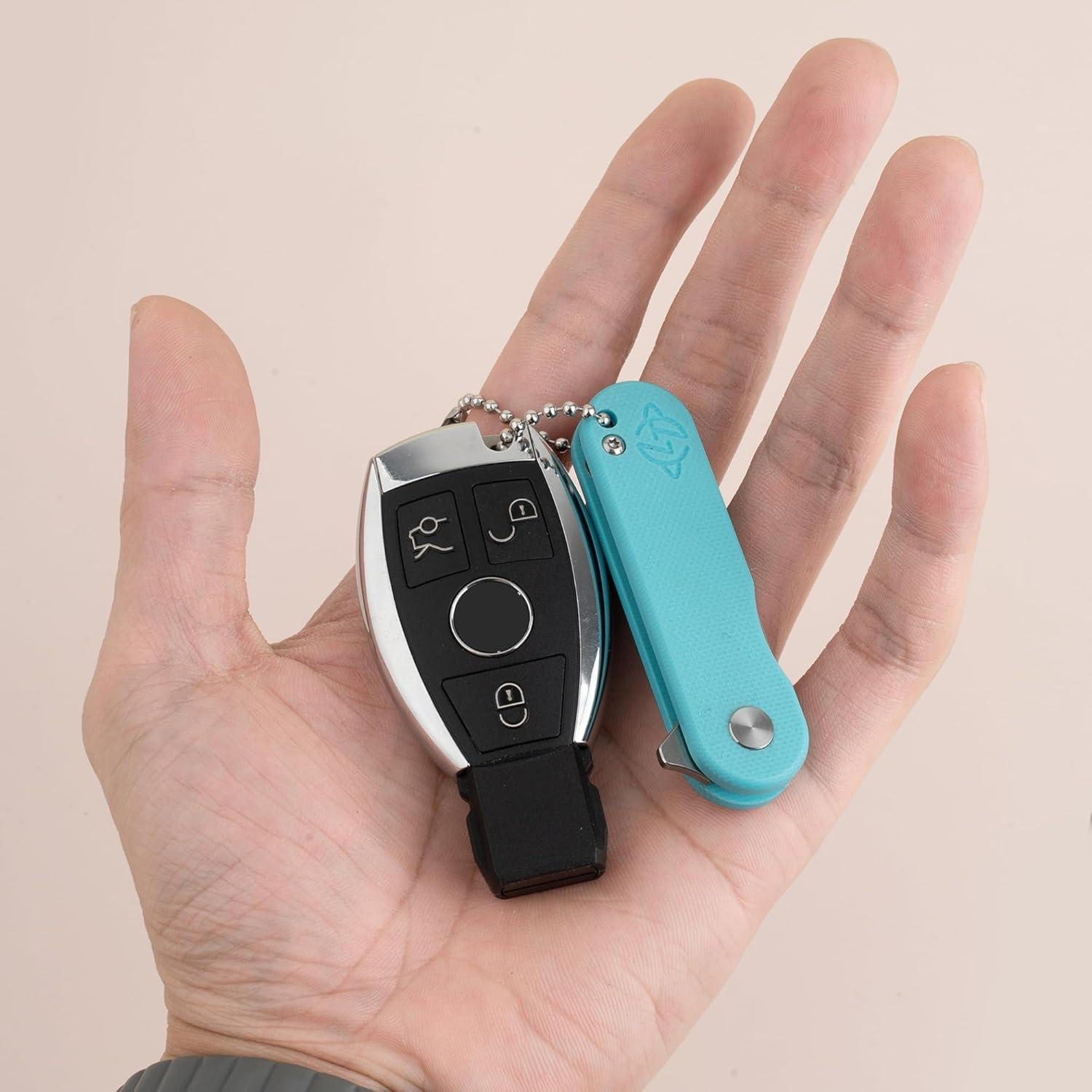 Cuchillo Plegable OLITANS G048 D2 4.9cm Mango G10 Azul