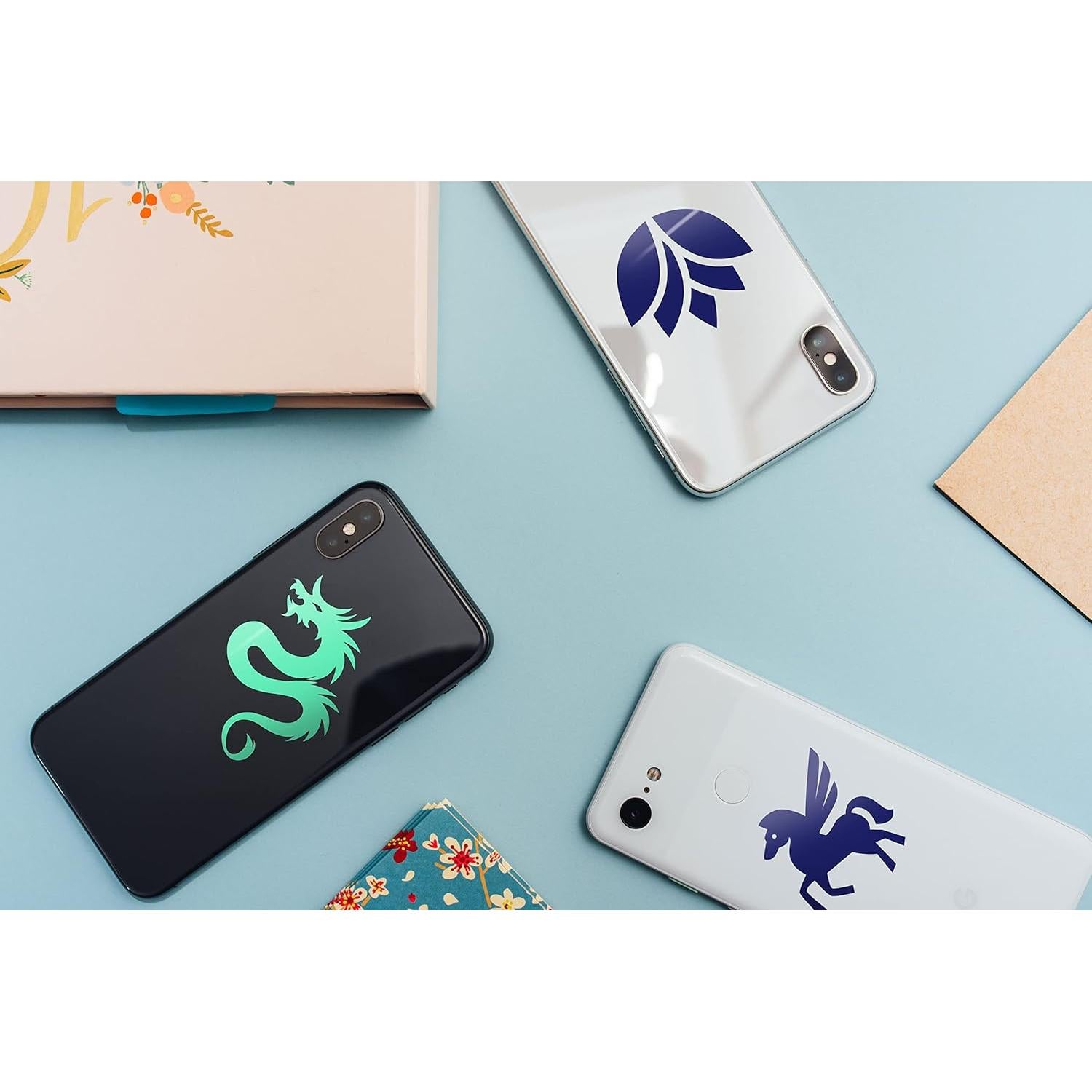 Vinilo Adhesivo Permanente VViViD Azul Brillante 2.13m x 30cm