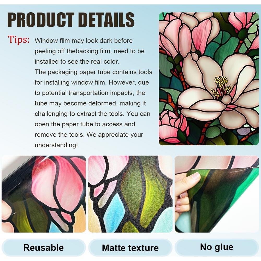 Película de Protección UV para Ventanas SIMPASTE 45x100cm